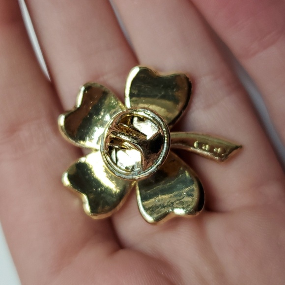 2005 Avon lucky shamrock pin - Picture 3 of 8